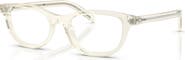 Prada 52mm Oval optical glasses
