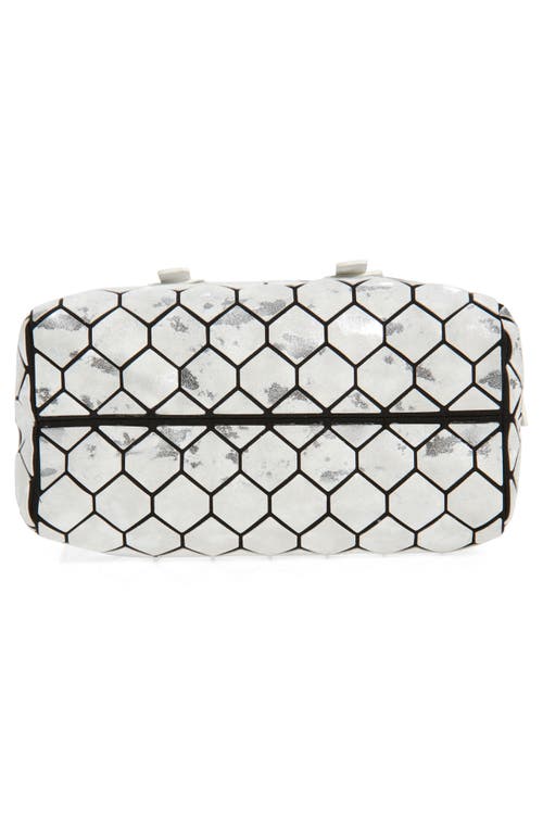 Patrizia Luca Chevron Geo Duffle Satchel