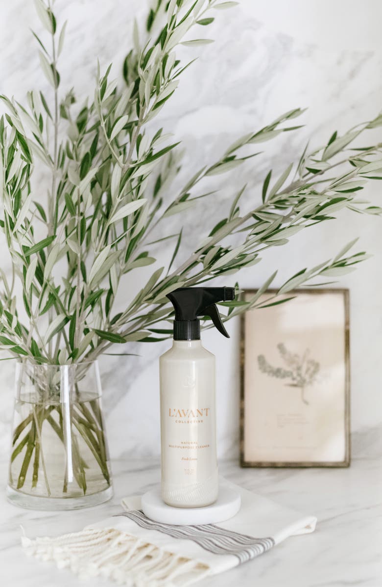 L'AVANT Collective Fresh Linen Multipurpose Surface Cleaner, Alternate, color, Grey