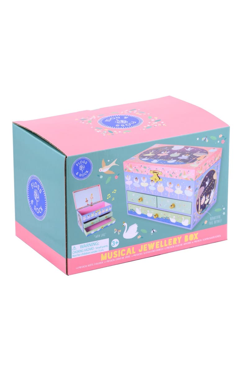 Floss & Rock Jewelry Box Enchanted Plays Swan Lake, Alternate, color,