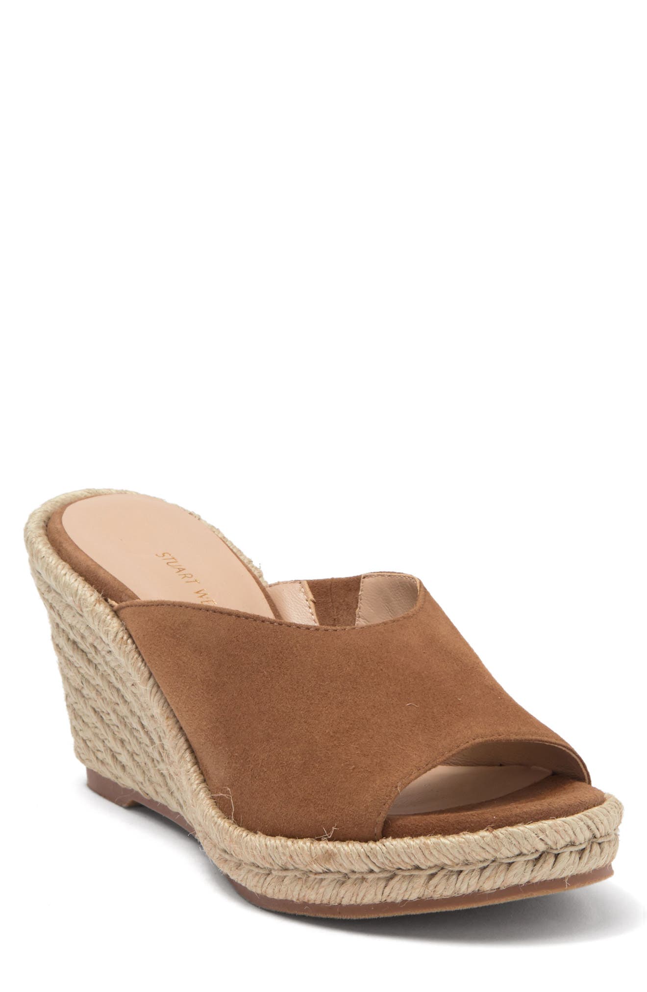 Wonda Espadrille Wedge Sandal, Main, color, CAMEL