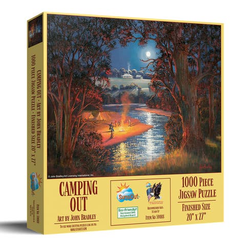 Camping Out 1000 piece Jigsaw Puzzle for Adults