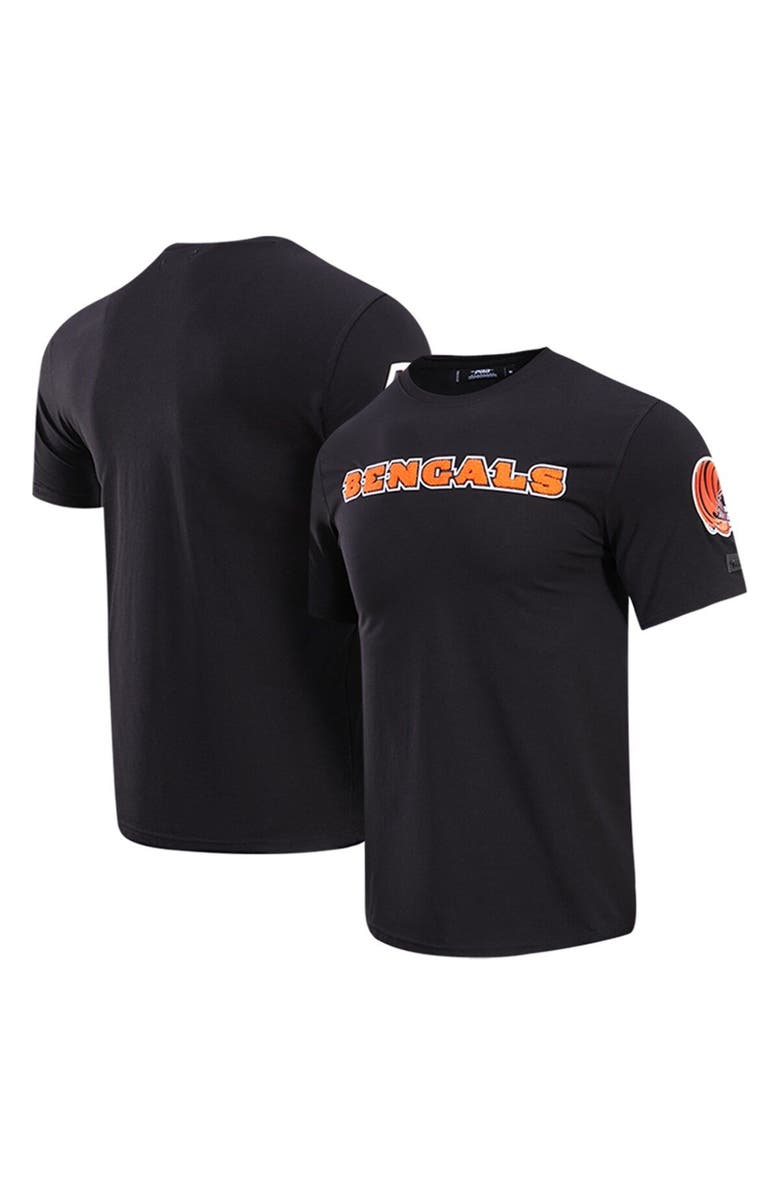 PRO STANDARD Men's Pro Standard Black Cincinnati Bengals Classic Chenille T-Shirt, Main, color, Black