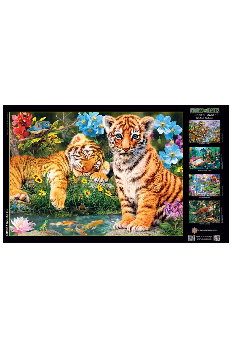 A Watchful Eye 500 Piece Jigsaw Puzzle, Alternate, color, Multicolor
