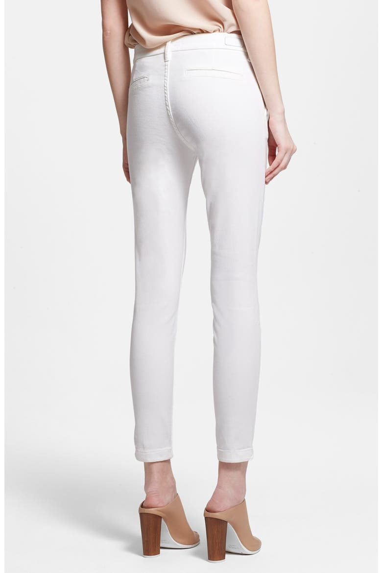 Skinny Trousers, Alternate, color, PORCELAIN