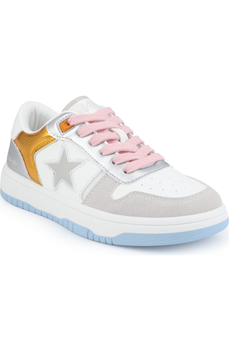 Vintage Havana Fresh Sneaker, Main, color, White/ Metallic Orange/ Blue