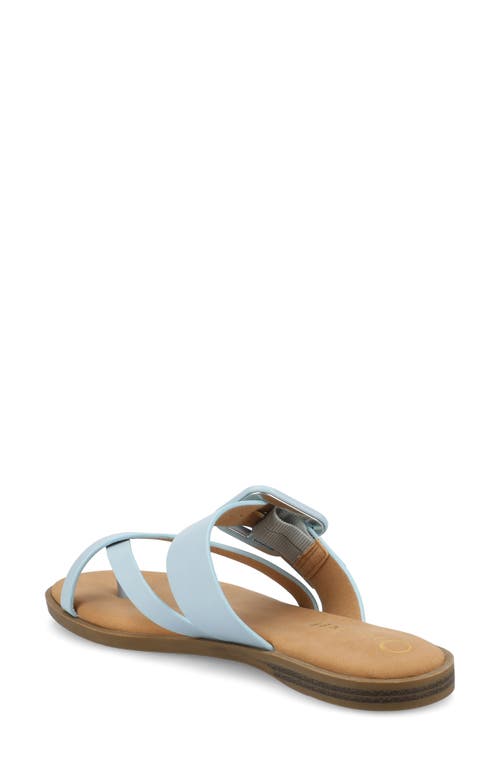 Journee Collection Layra Sandal In Light Blue