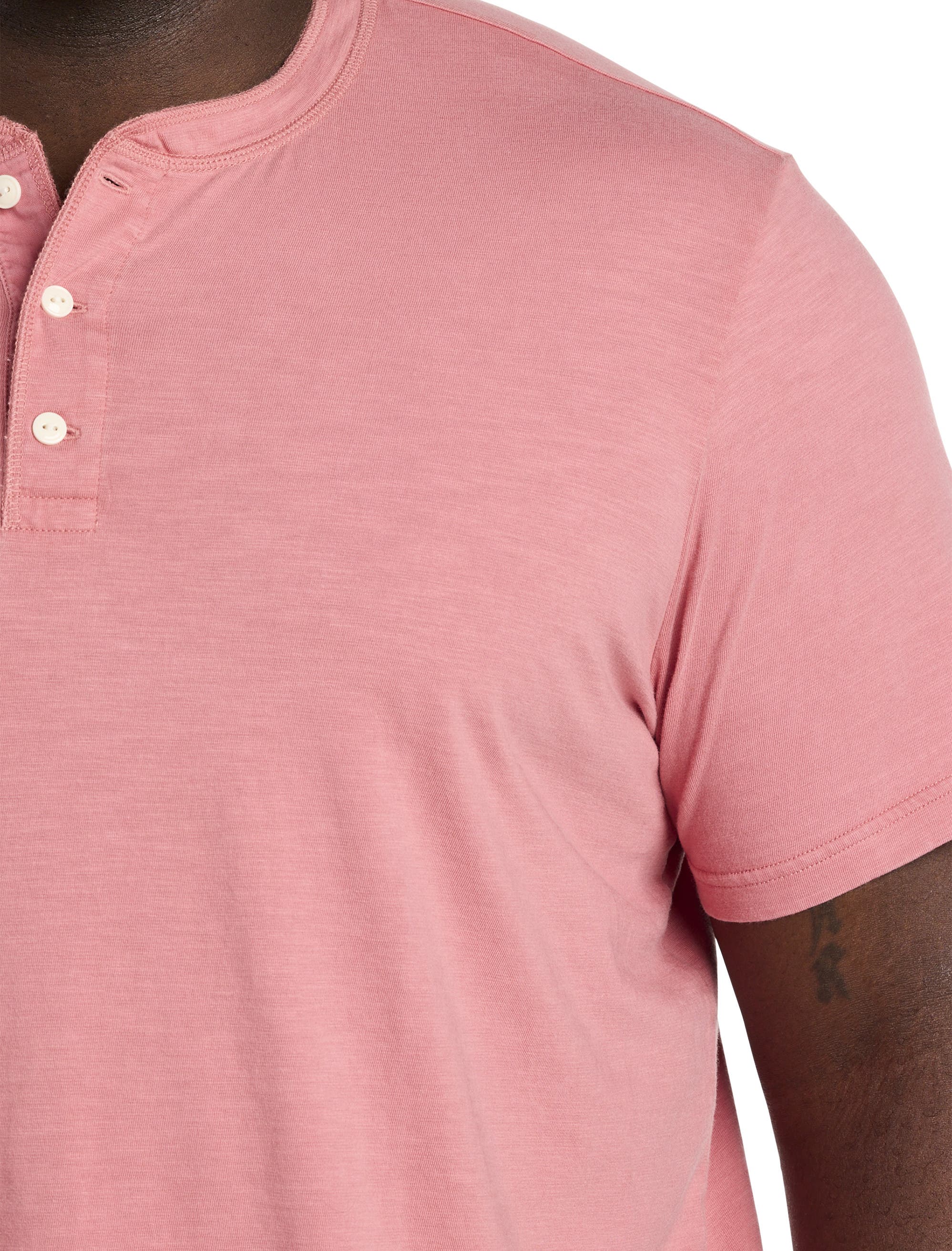 Big & Tall Sunwashed Henley T-Shirt - image 2