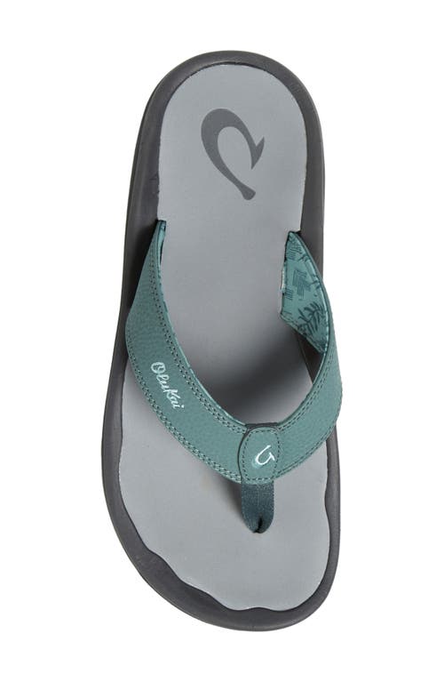 Olukai Ohana Flip Flop In Gray