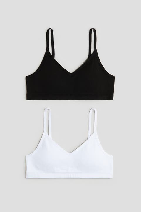 2-pack Padded Crop Tops