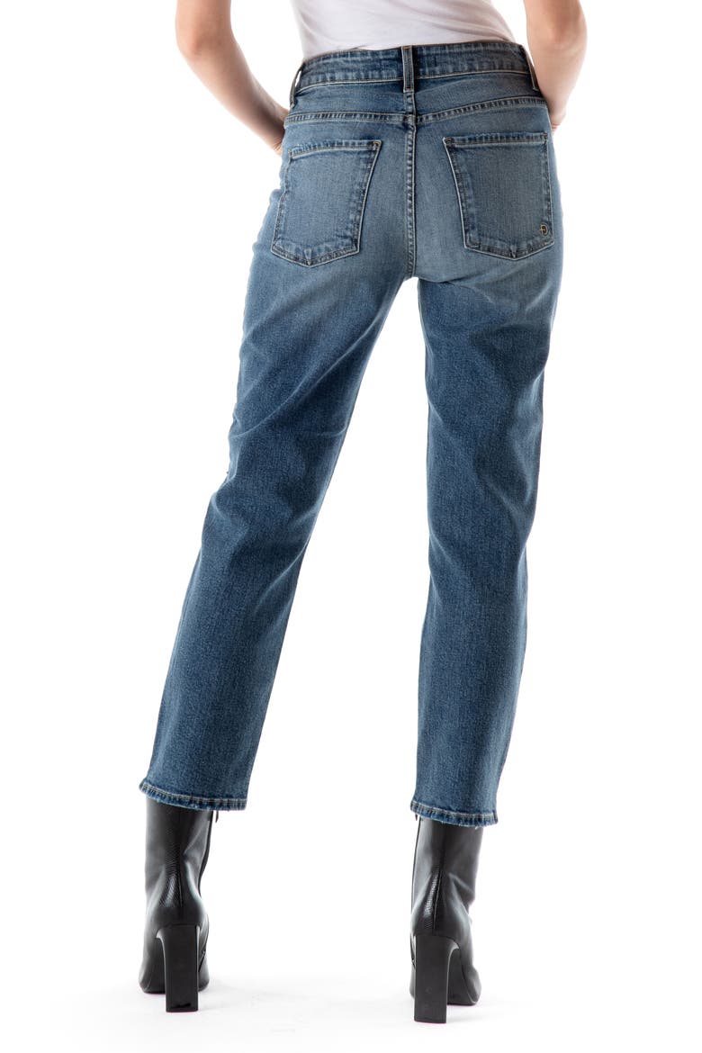 Twiggy High Waist Crop Slim Jeans, Alternate, color, FREEBIRD