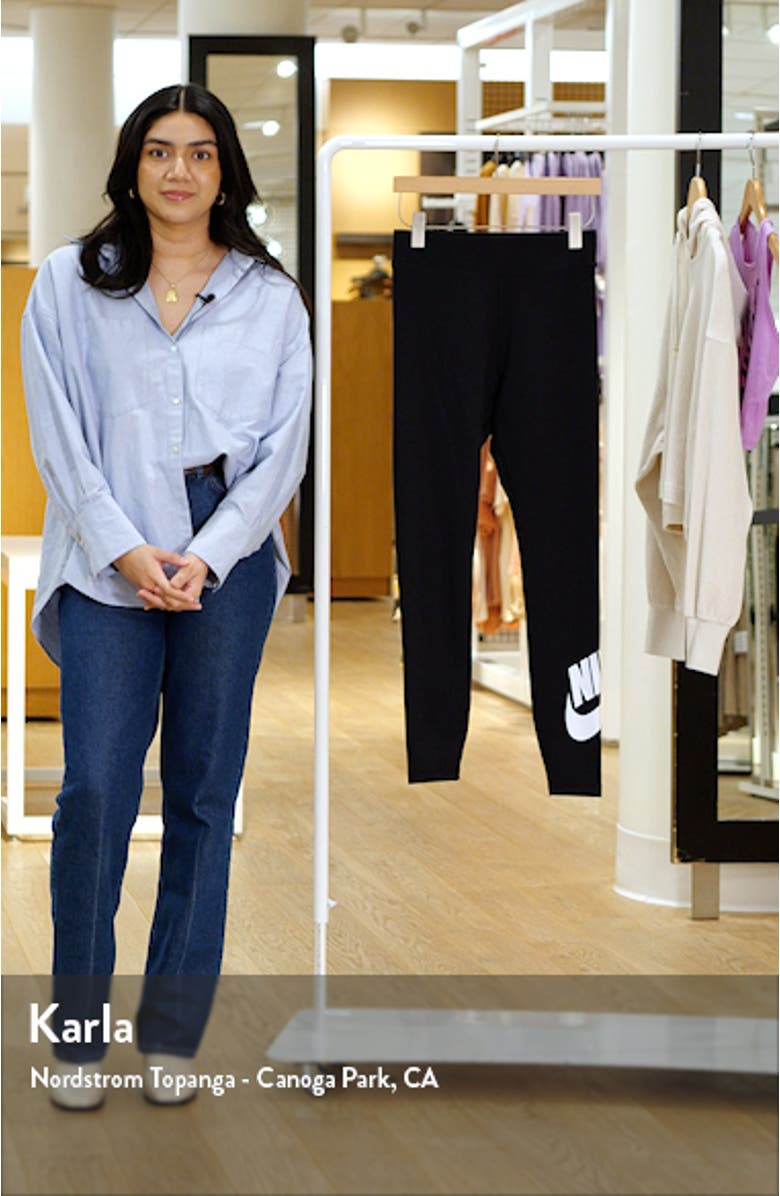 Sportswear Classics High Waist Graphic Leggings, sales video thumbnail