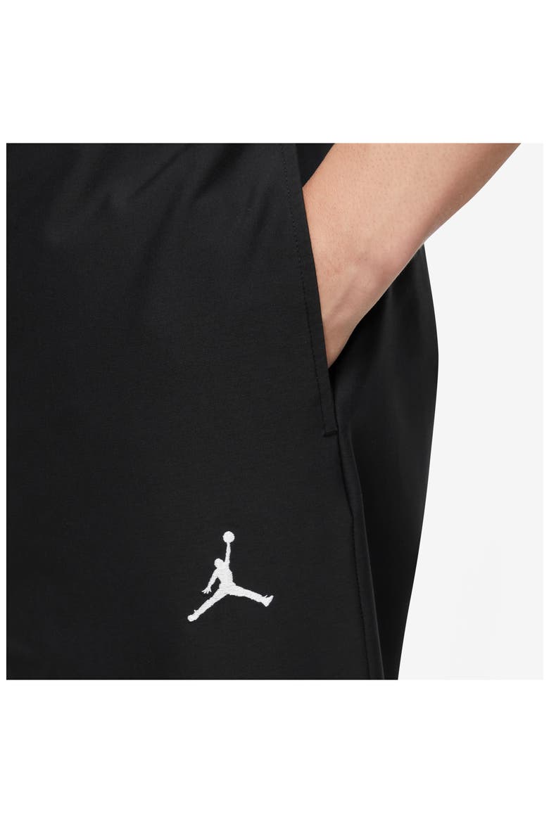 Essentials Stretch Crop Pants, Alternate, color, BLACK/ WHITE
