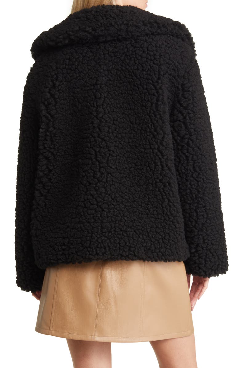 VERO MODA Elvira Faux Shearling Jacket, Alternate, color,