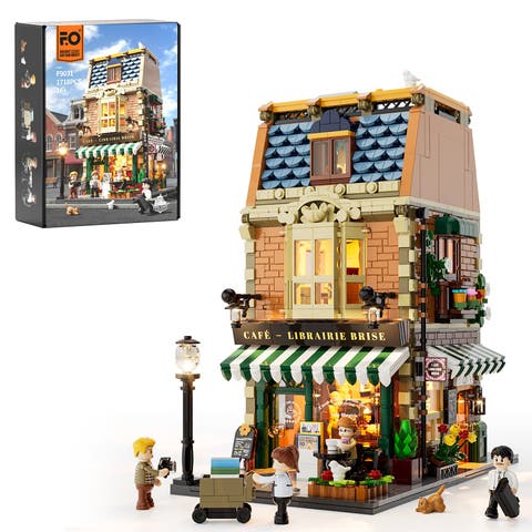 Architecture Book Cafe LED Building Set Model CT1718B