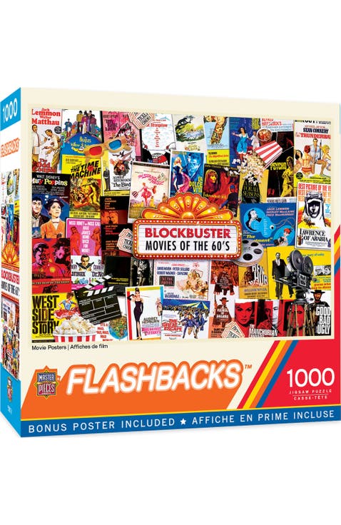Movie Posters 1000 Piece Jigsaw Puzzle