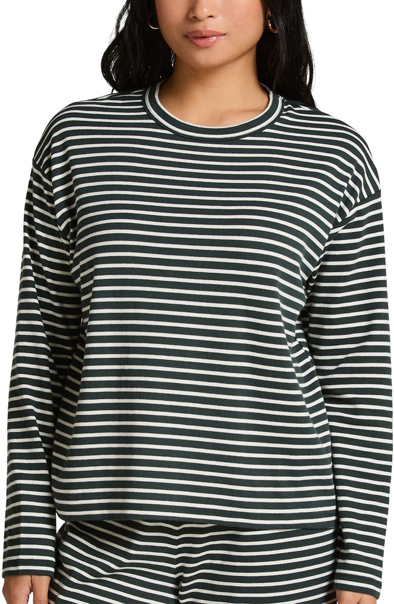 Hunkemöller Pyjamaset Cotton Jersey, Alternate, color, Green