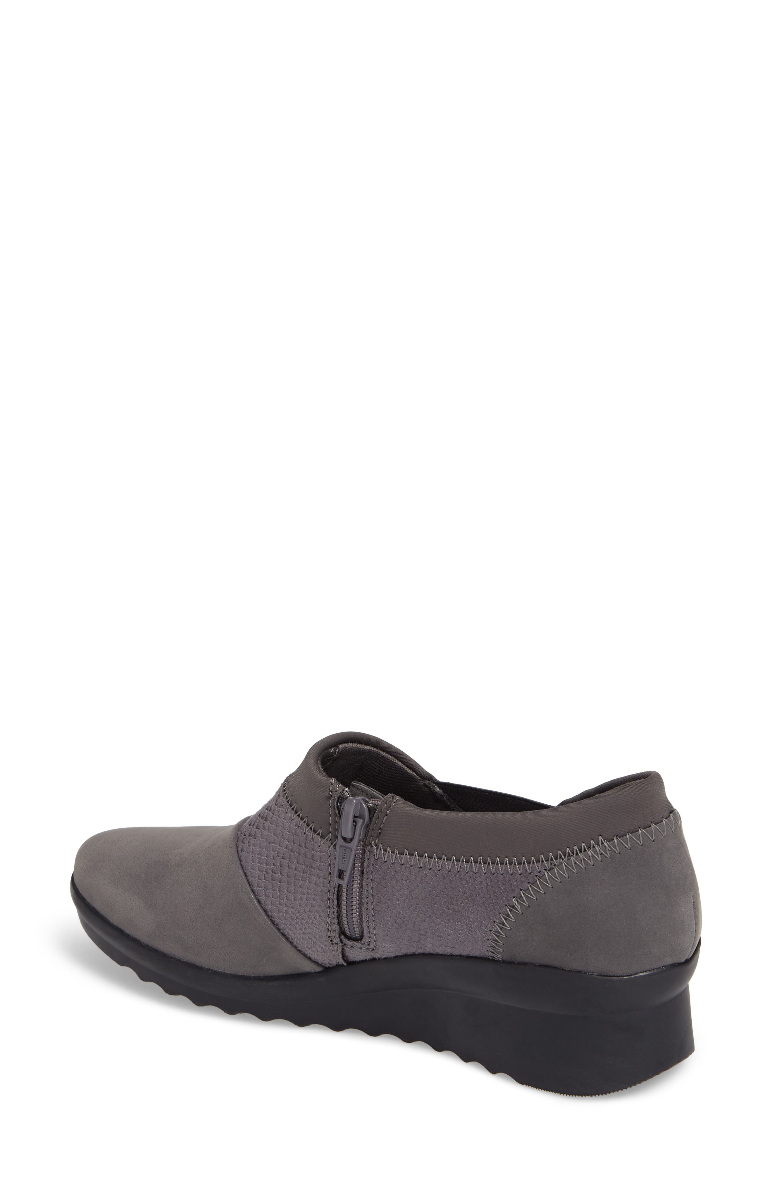 Caddell Denali Ankle Loafer, Alternate, color, GREY FABRIC
