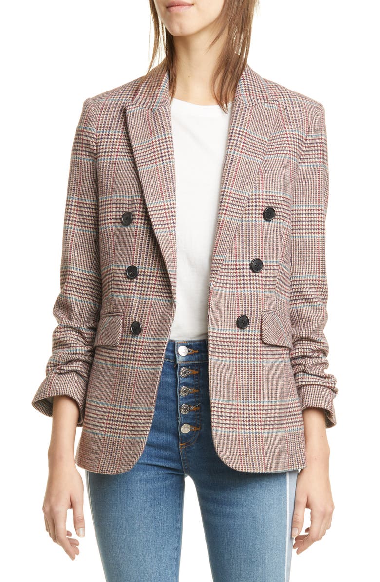 Veronica Beard Beacon Glen Plaid Dickey Jacket, Alternate, color, 