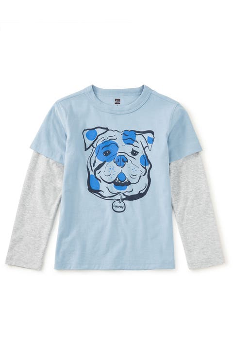 Chippy the Bulldog Layered Tee