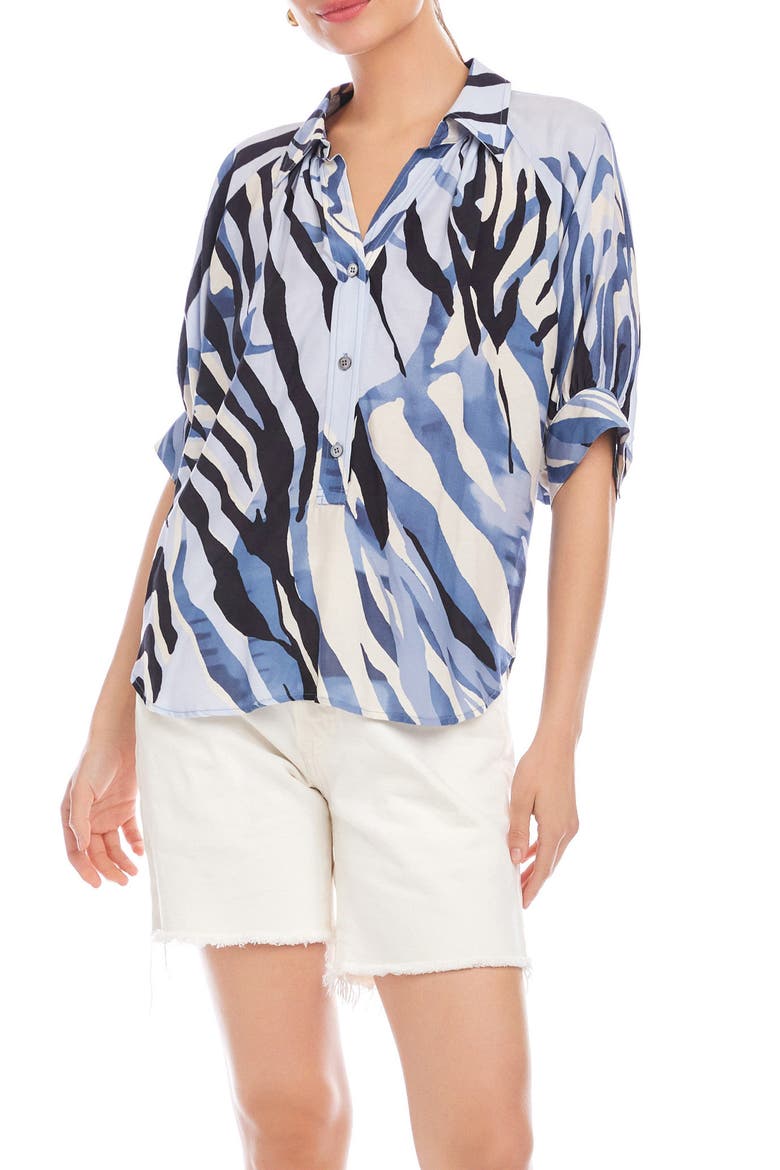 Yvette Woven Top, Main, color, PRINT