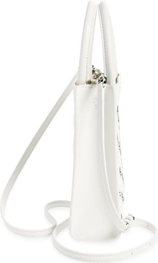 【VERONICA BEARD】国内発送★Small Grommet Shopper Tote Shopper Bag with Grommet Detailing in Off-White | Veronica Beard