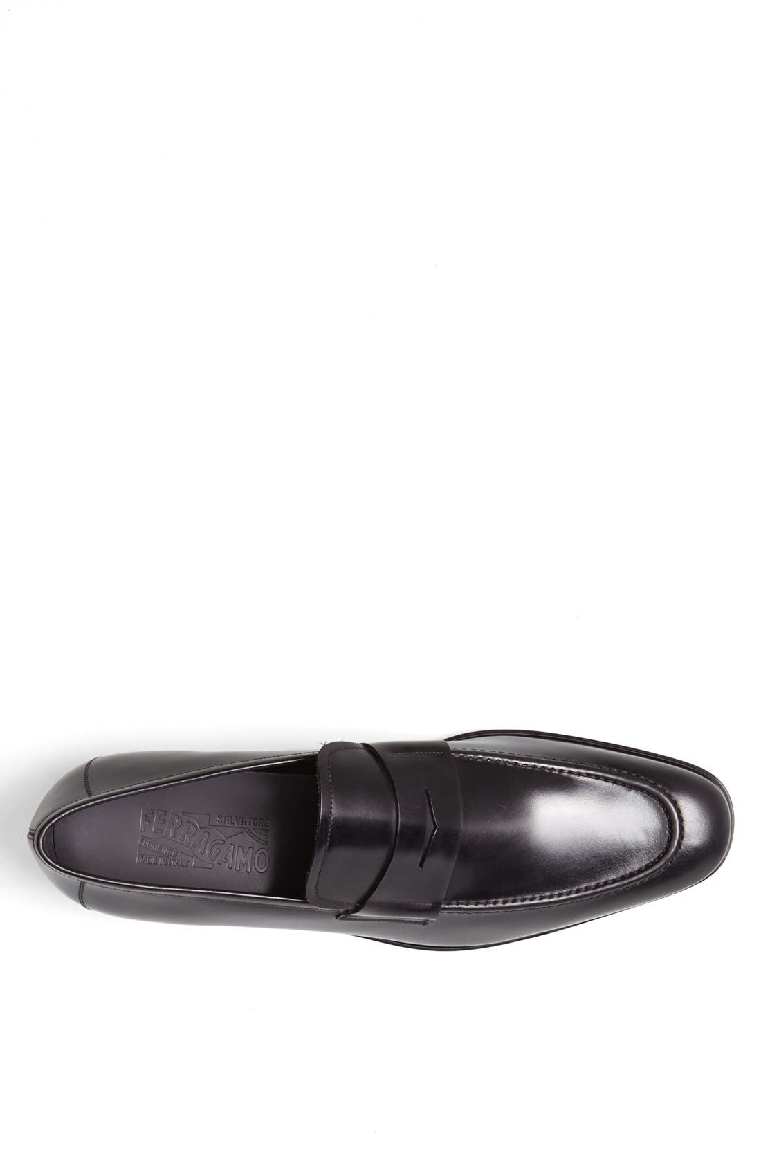FERRAGAMO Salvatore Ferragamo 'Rocco' Penny Loafer, Alternate, color, 