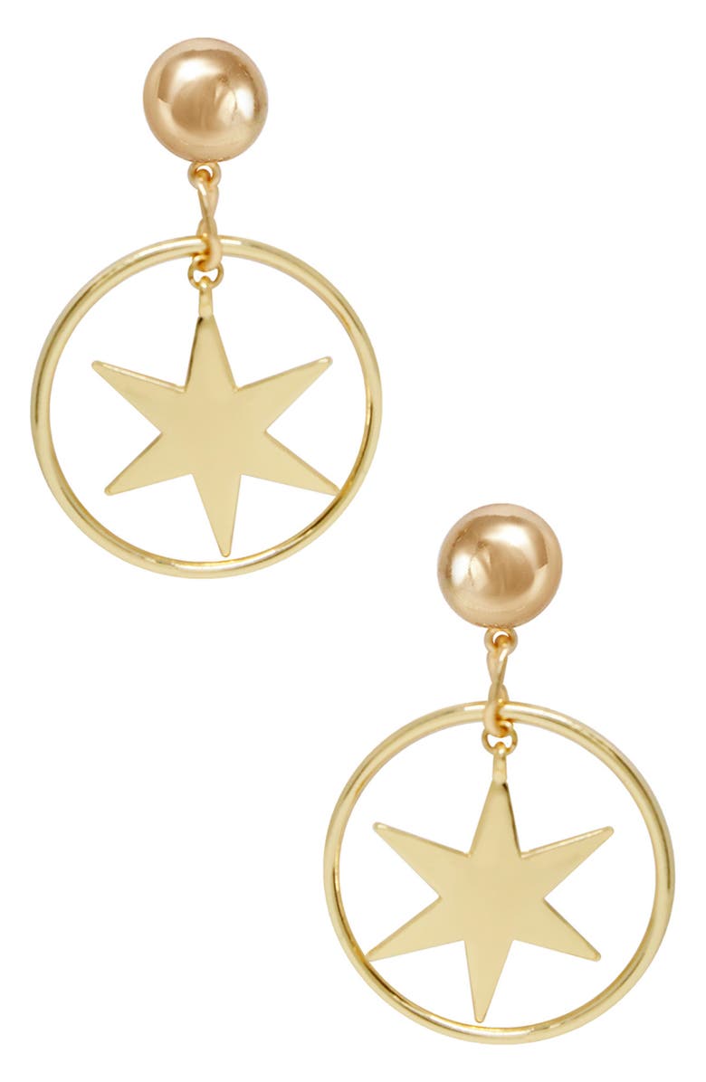 Ettika Statement Star Earrings, Main, color, 