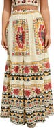 NEXT Floral Cotton Maxi Skirt