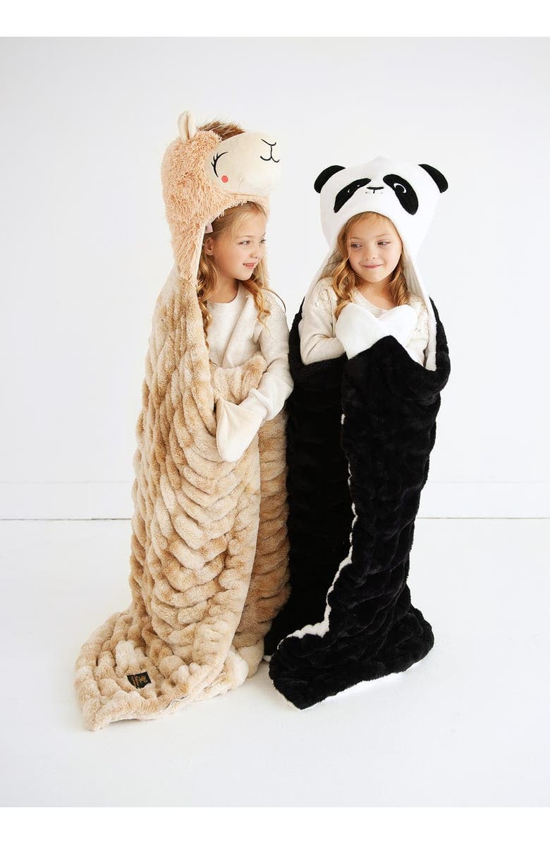 Minky Couture Huggable Llama, Alternate, color, Tan