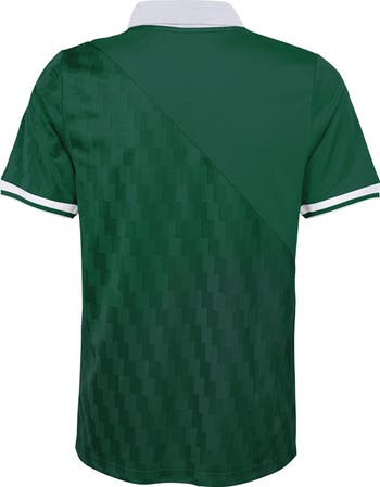 Split Stripe Jersey Polo