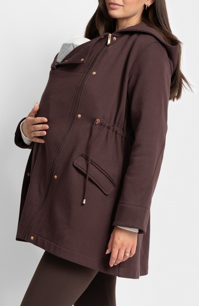Seraphine Maternity Babywearing Hoodie, Alternate, color, 