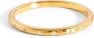 Missoma Solar Studded Stacking Ring