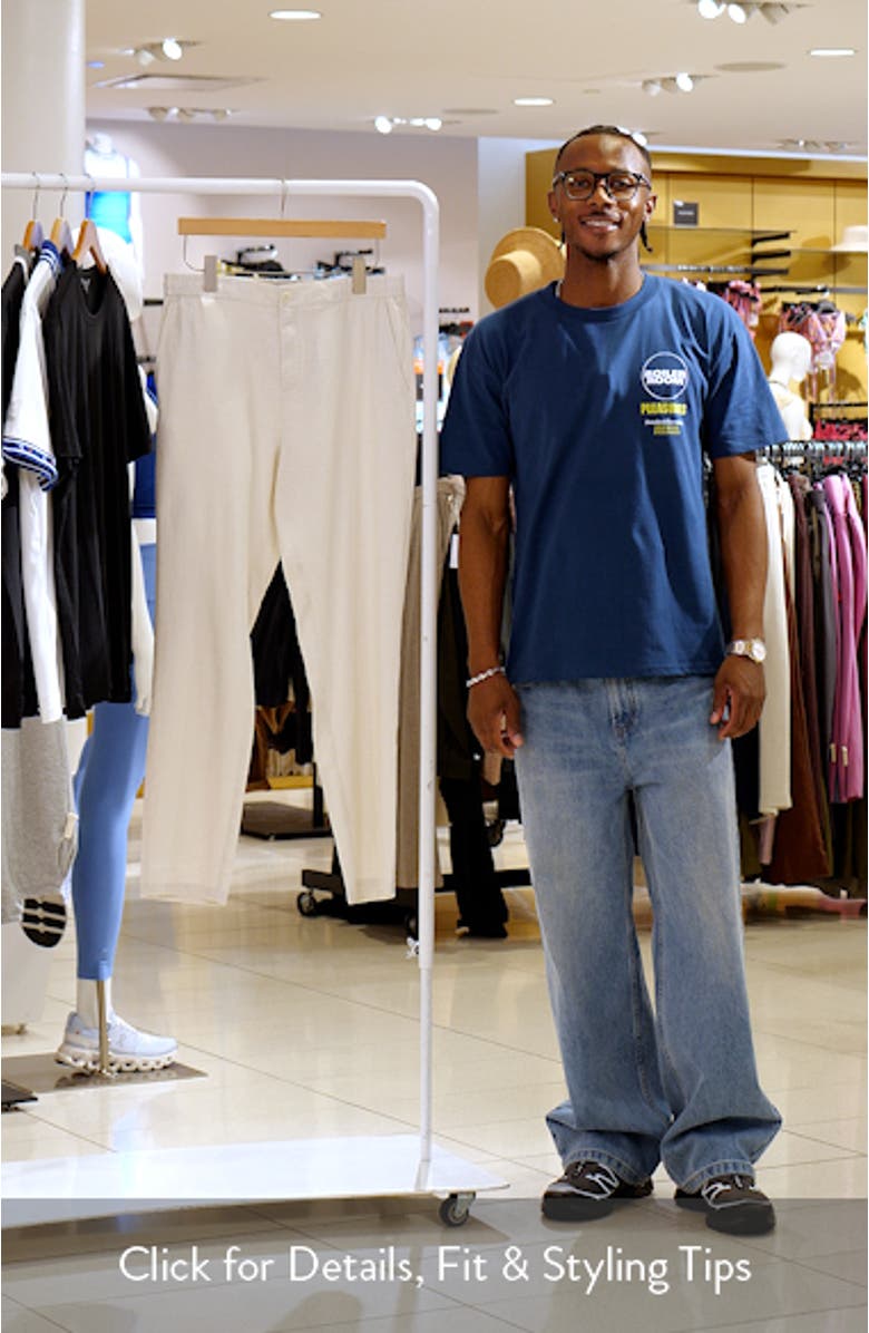 Aerolinen Linen Blend Pants, sales video thumbnail