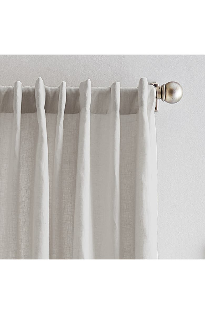 Peri Home Set of 2 Linen Curtain Panels, Alternate, color,