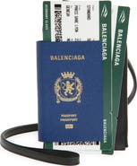 BALENCIAGA PASSPORT PHONE HOLDER BLUE 携帯 ホルダー Men's Passport Phone Holder in Passport Blue | Balenciaga US