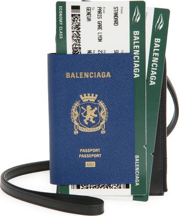 Balenciaga Passport Leather Phone Case | Nordstrom Balenciaga Passport Leather Phone Case | Nordstrom