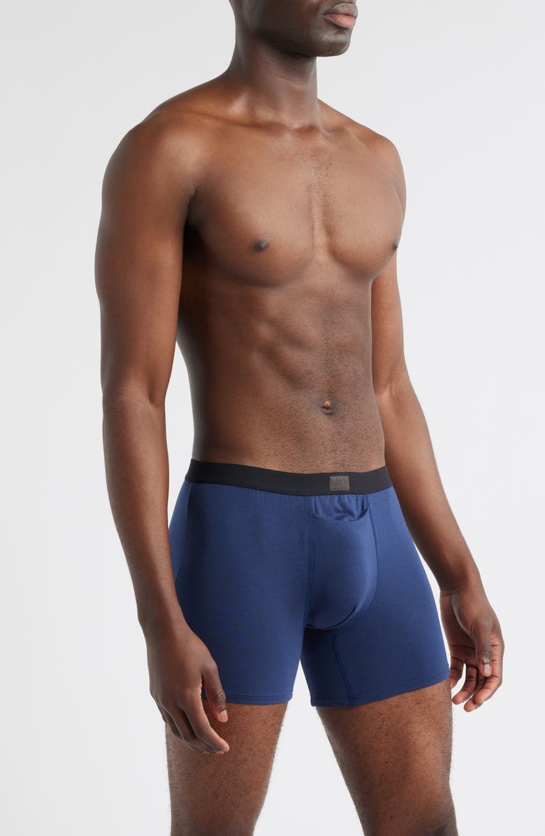 Lunya Stretch Modal Boxer Briefs, Alternate, color, Deep Blue