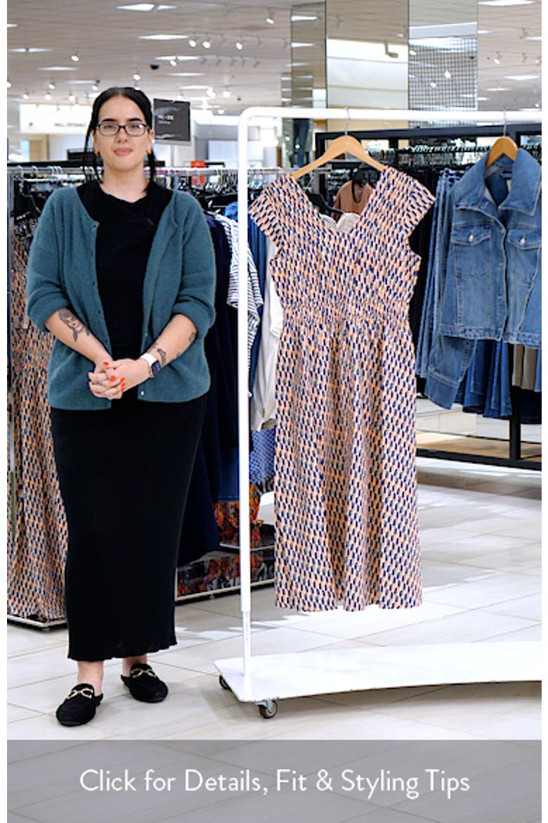 Dierdre Print Midi Dress video