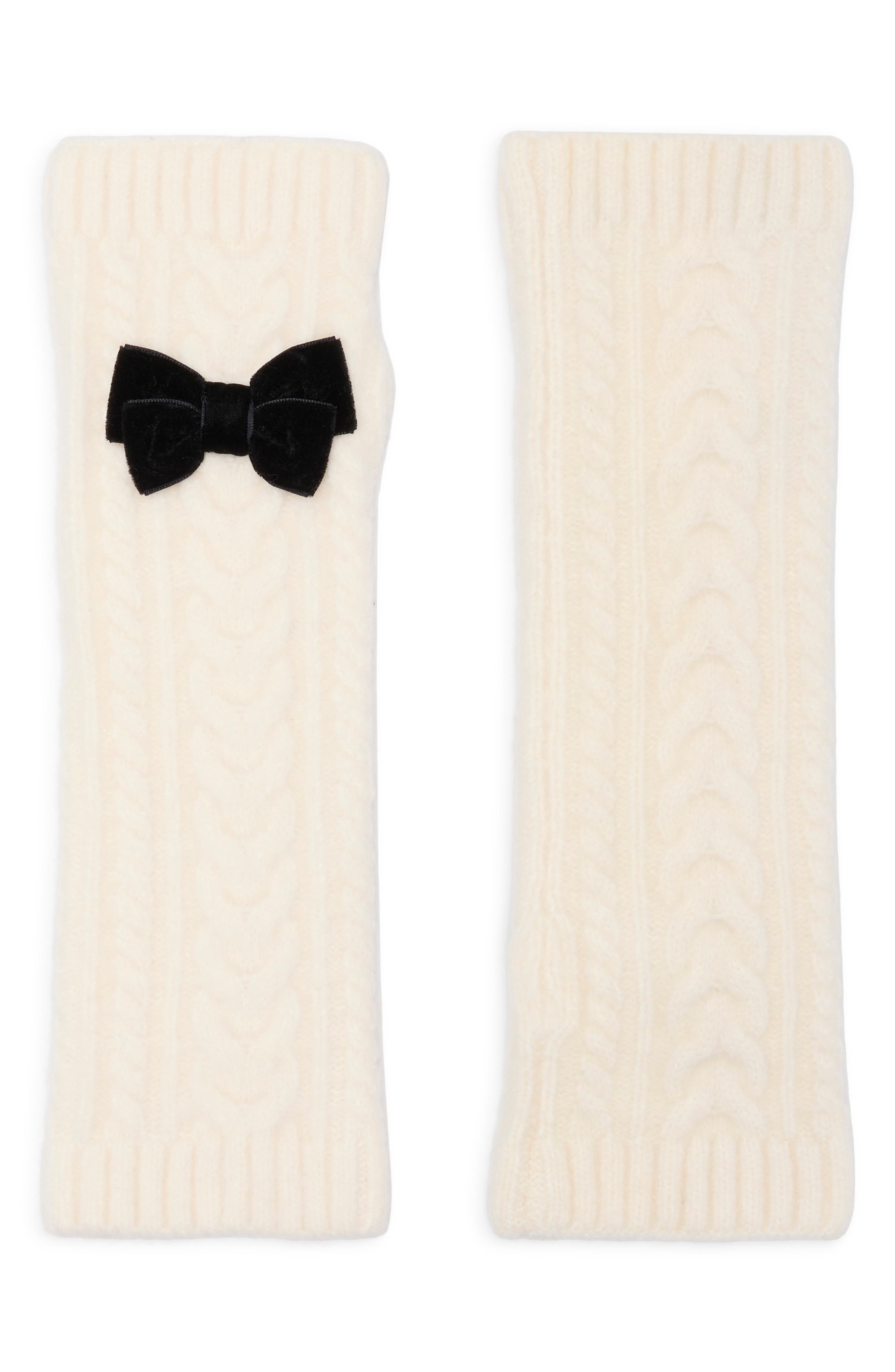 Velvet Bow Arm Warmer