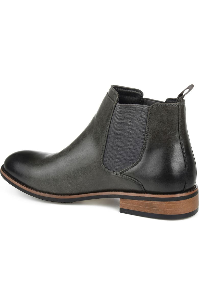 VANCE CO Landon Chelsea Boot - Wide Width, Alternate, color, Grey