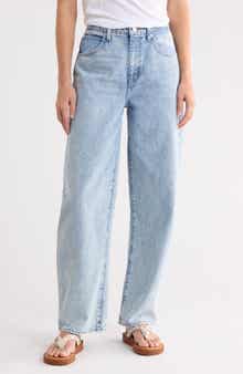 High Waist Barrel Jeans