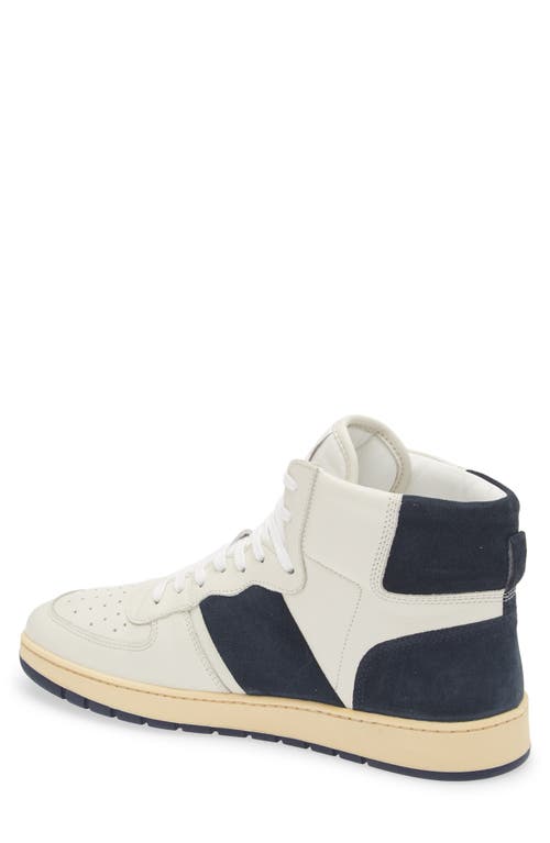 Collegium Pillar Destroyer High Top Sneaker In White