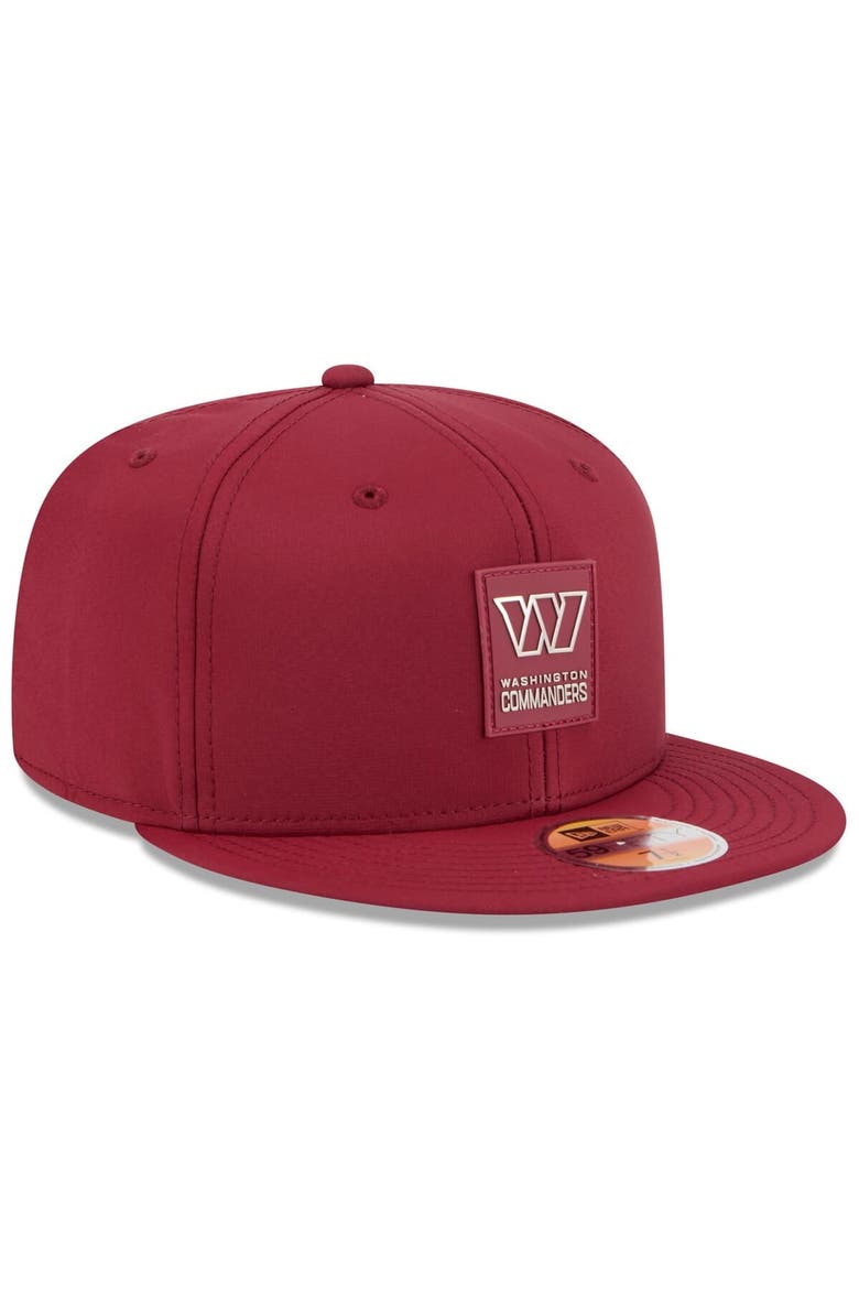 Men's New Era Burgundy Washington Commanders 2025 Sideline  59FIFTY Fitted Hat, Alternate, color, Burgundy