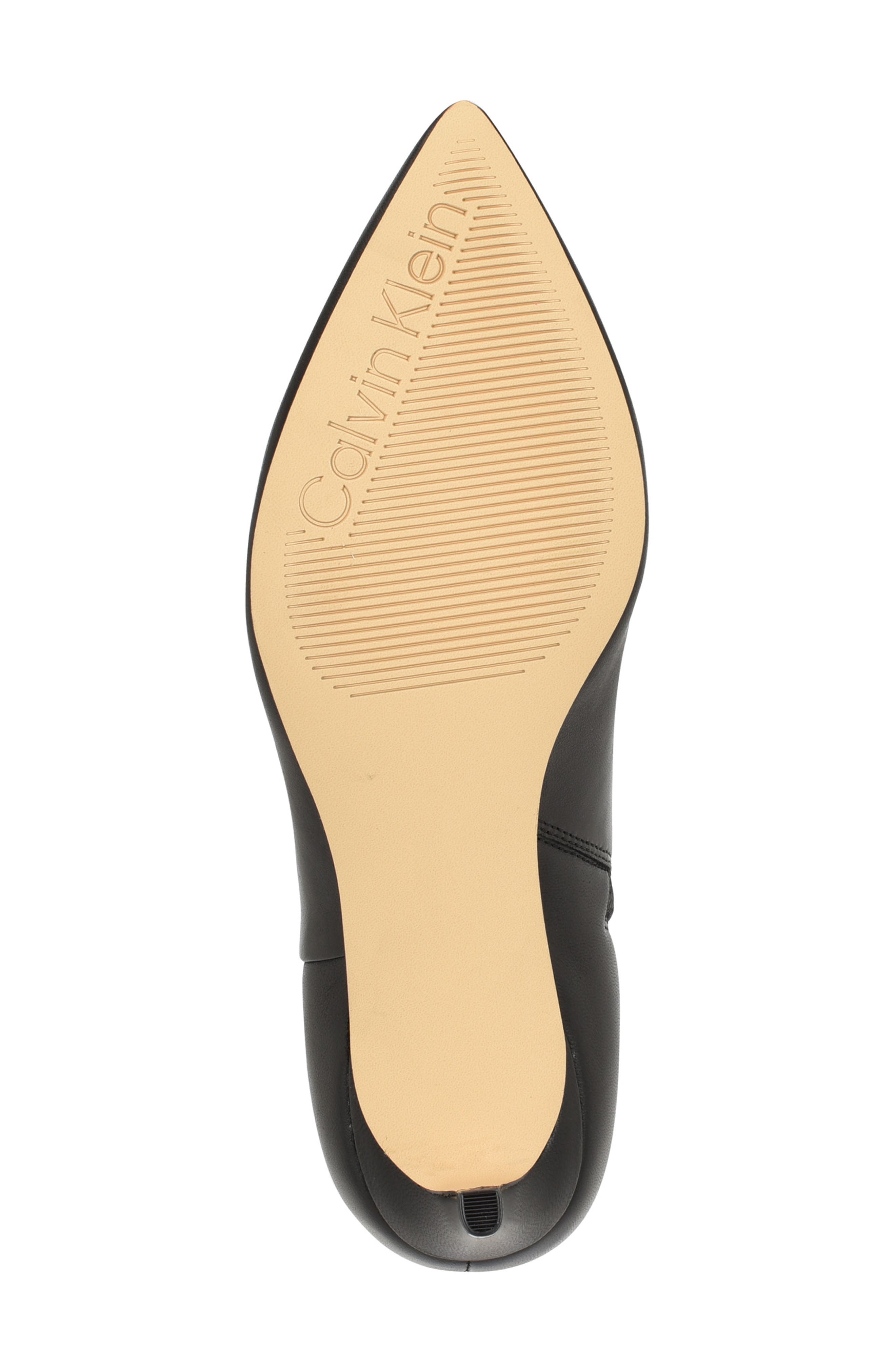 Calvin Klein Genteel Pointed Toe Bootie, Alternate, color, 