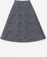 Noni Daily Geo Swim Elastic Waist A-Line Skirt