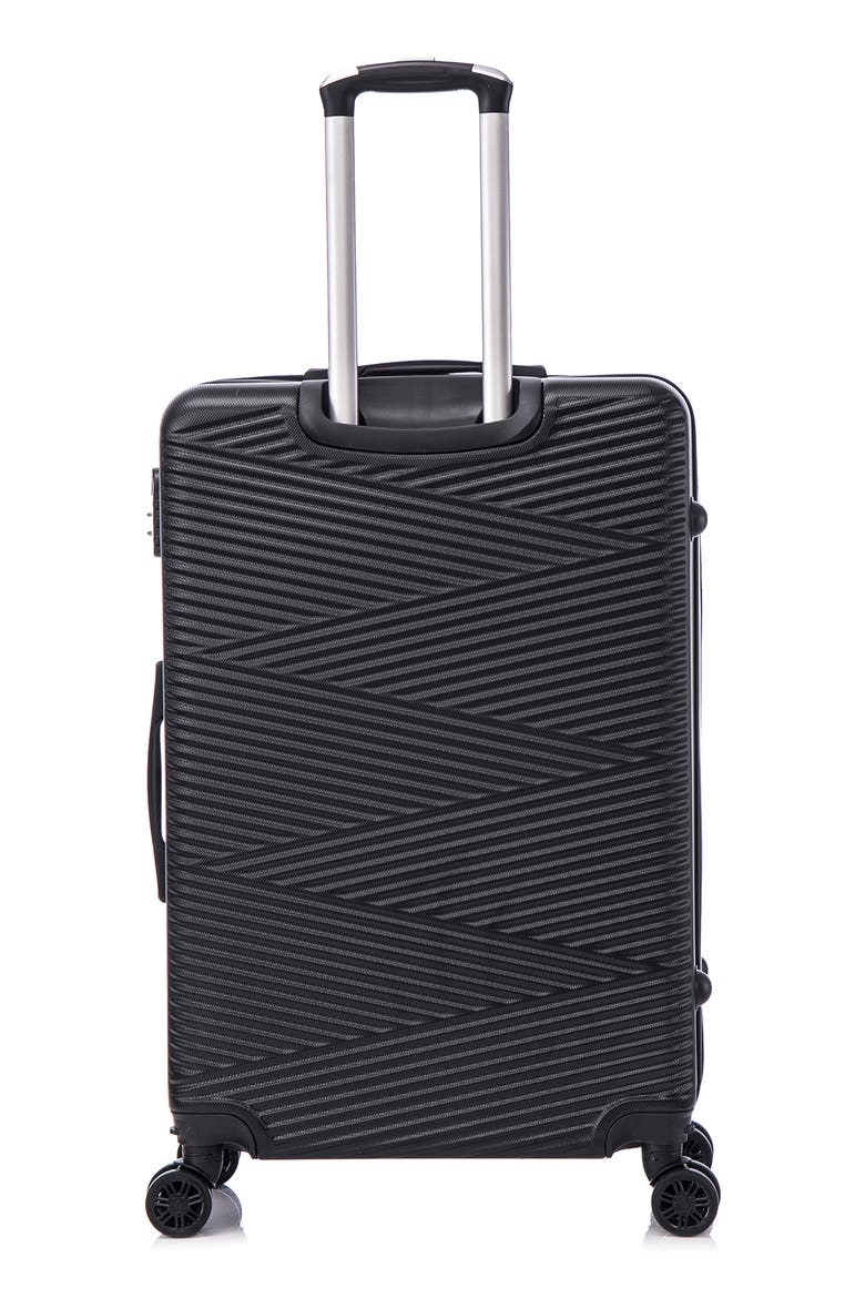 Avenza Hardshell 3-Piece Spinner Luggage Set, Alternate, color, BLACK