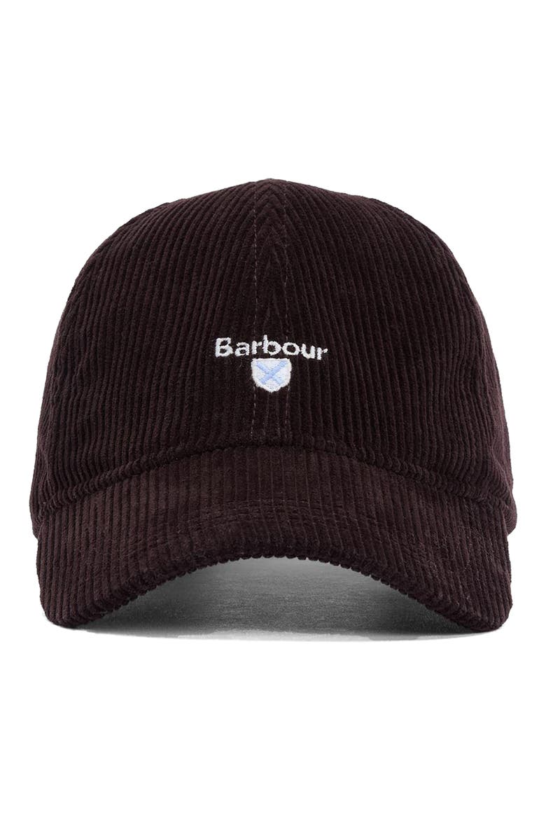 Preston Adjustable Corduroy Baseball Cap, Alternate, color, BROWN