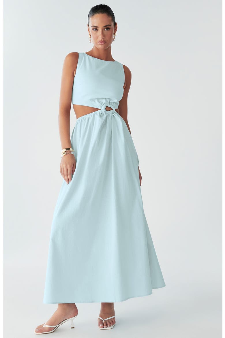 Maria Maxi Dress, Main, color, Pale Blue