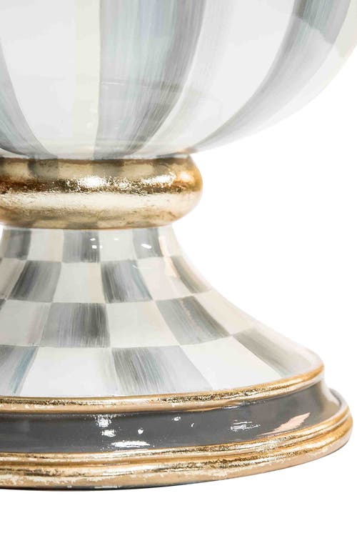 Mackenzie-childs Mackenzie Childs Sterling Stripe Urn In Multi